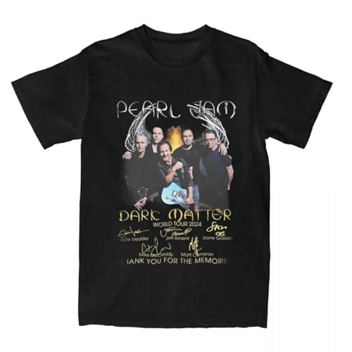 UEUEKKEDHTW Novit-Dark-Matter-World-Tour-Pearls-Jam-Rock-Band-2024-t-Shirt-uomo-t-Shirt-in von UEUEKKEDHTW