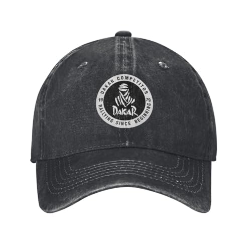 Mode Hip Hop Hut Klassisch 1979 D-Dakares Off Road Racing Baseballkappe Unisex Distressed Washed Snapback Cap Outdoor Workouts Hut von UEYRTYYU