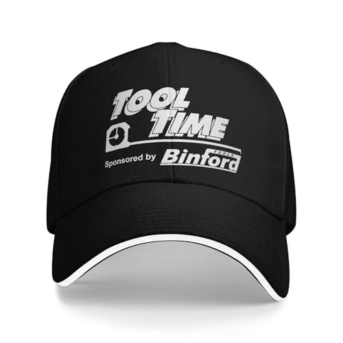 Unisex Tool Time gesponsert von Binford Tools Baseball Cap Männer Frauen Print Hip Hop Hüte Sommermode Kpop Rock Baseball Caps von UEYRTYYU