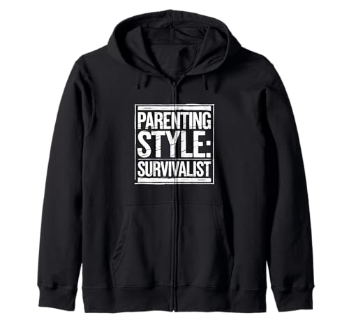 Parenting Style Survivalist Raising Resilient Kids - Kapuzenjacke Parenting Style Survivalist Raising Resilient Kids - Kapuzenjacke von Überlebensfähigkeiten für Eltern