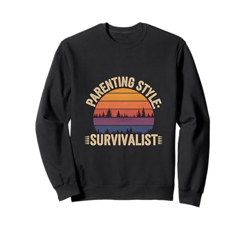Parenting Style Survivalist Raising Resilient Kids |- Sweatshirt Parenting Style Survivalist Raising Resilient Kids |- Sweatshirt von Überlebensfähigkeiten für Eltern