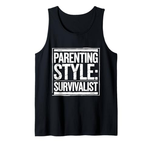 Parenting Style Survivalist Raising Resilient Kids - Tank Top von Überlebensfähigkeiten für Eltern