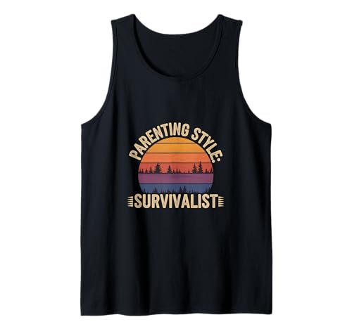 Parenting Style Survivalist Raising Resilient Kids |- Tank Top von Überlebensfähigkeiten für Eltern