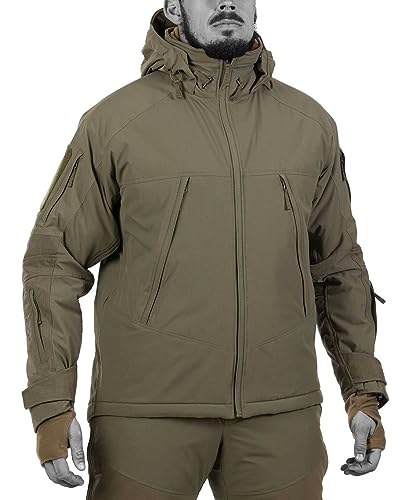 UF Pro® Tactical Winter-Kapuzenjacke Delta OL 4.0" (as3, alpha, 4x_l, regular, regular, Steingrau Oliv) von UF Pro