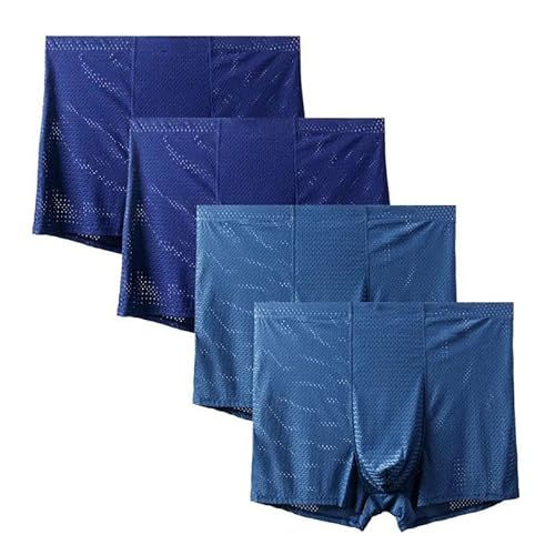 UGEFKMQ Boxershorts Aus Stretch Baumwolle4 Stück Extra Große Herren-Unterwäsche, Übergröße, Herren-Boxershorts, 2Xl-13Xl,Kombination 7,5XL UGEFKMQ Boxershorts Aus Stretch Baumwolle4 Stück Extra Große Herren-Unterwäsche, Übergröße, Herren-Boxershorts, 2Xl-13Xl,Kombination 7,5XL von UGEFKMQ