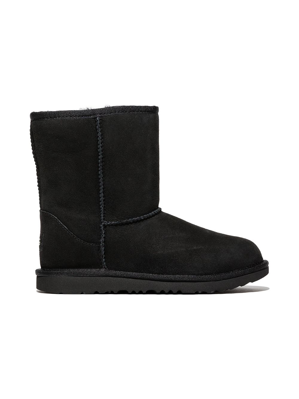 UGG Kids Klassisch Short II Stiefel - Schwarz von UGG Kids