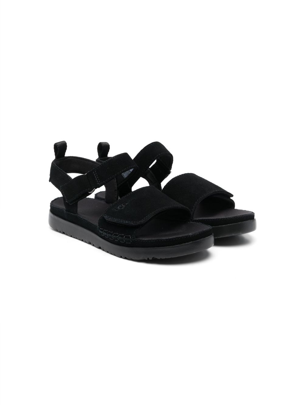 UGG Kids Slingback-Sandalen aus Wildleder - Schwarz von UGG Kids