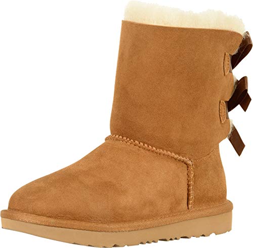 UGG Unisex Kinder Bailey Bow Ii Classic Boot, Chestnut, 36 EU von UGG