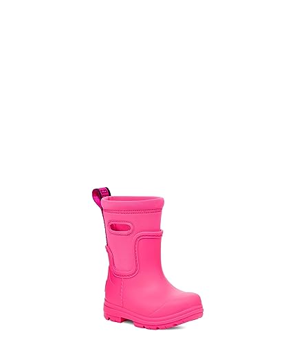 UGG Unisex Kinder Droplet Mid Gummistiefel , Taffy Pink, 22 EU von UGG