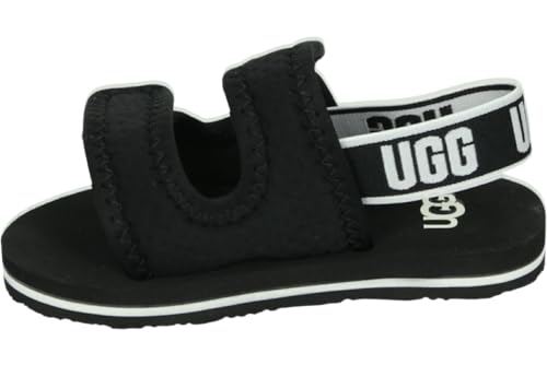 UGG Unisex Kinder Lennon Slingback Schiebe-Sandalen Schwarz, 31 EU von UGG