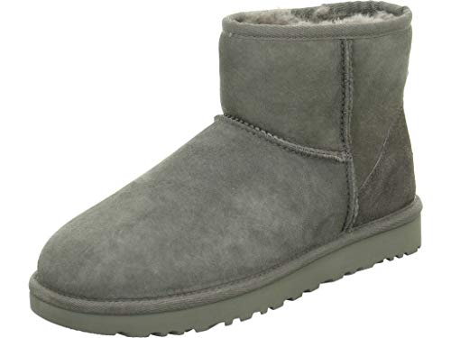 UGG Damen Classic Mini II Stiefeletten, Grau (GREY), 42 EU von UGG