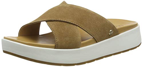 UGG Damen Emily Sandale, Kastanienbraunes Wildleder, 37 EU von UGG