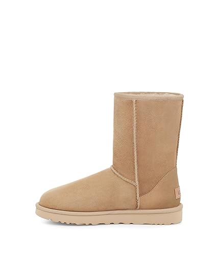 UGG Boy's Girl's W Classic Short II Boot, Mustard Seed, 5 UK Child von UGG