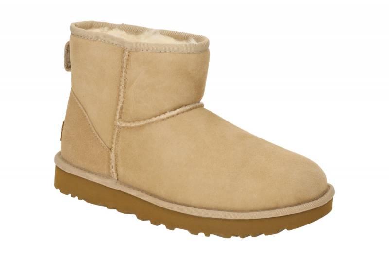 UGG CLASSIC MINI II 1016222 SAN beige - Winterstiefel f?r Damen von UGG