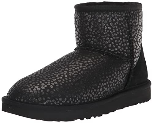 UGG CLASSIC MINI SPARKLE SPOTS Stiefel 2022 black 41 von UGG