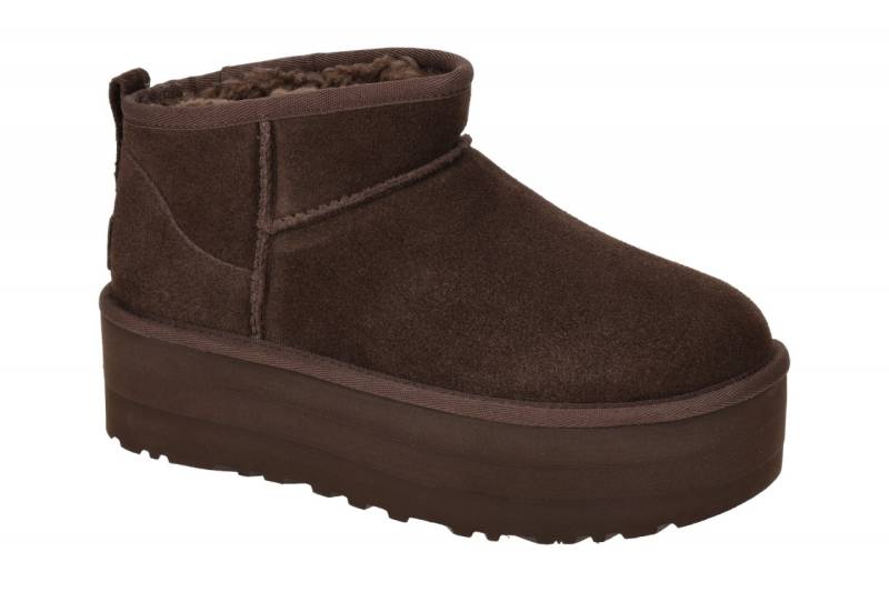 UGG CLASSIC ULTRA MINI PLATFORM 1135092 BCDR dunkel-braun - Winterstiefel f?r... von UGG