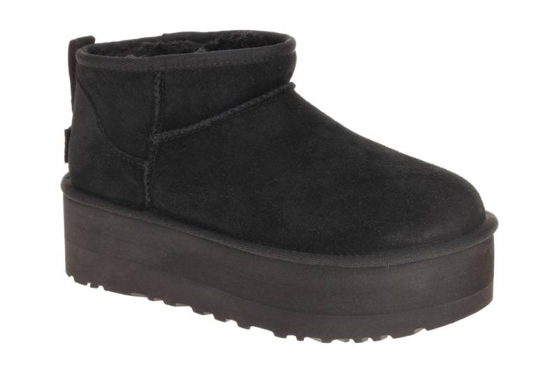UGG CLASSIC ULTRA MINI PLATFORM 1135092 BLK schwarz - Winterstiefel f?r Damen von UGG