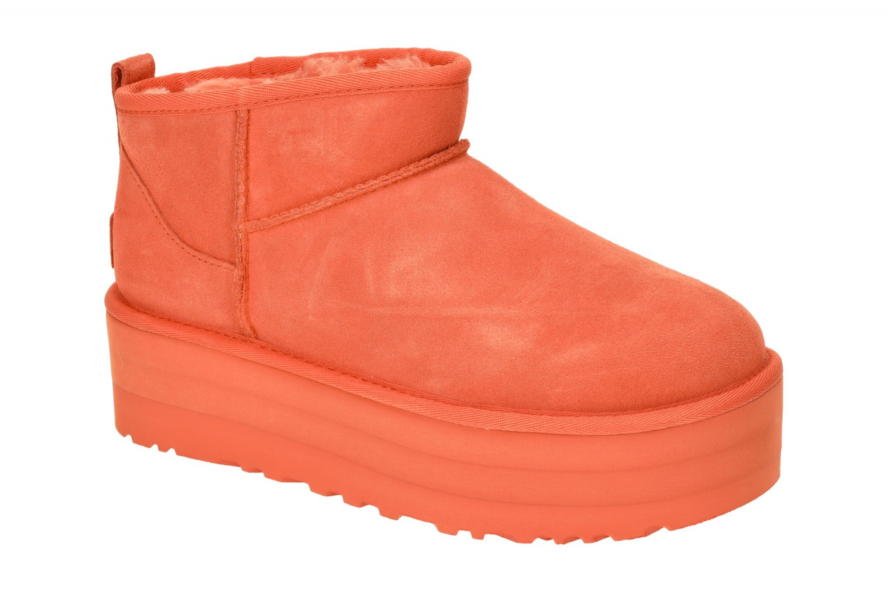 UGG CLASSIC ULTRA MINI PLATFORM 1135092 VCRL orange - Winterstiefel f?r Damen von UGG