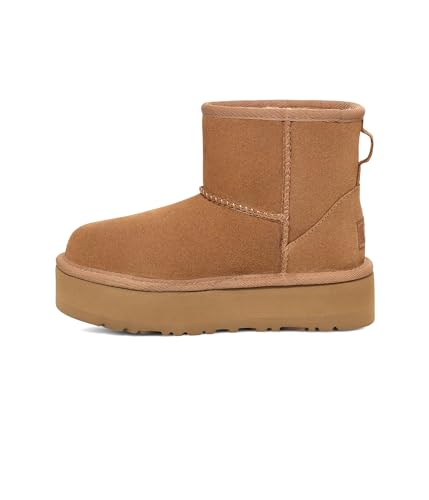 UGG Classic Mini Platform Mode-Stiefel, Chestnut, 35 EU von UGG