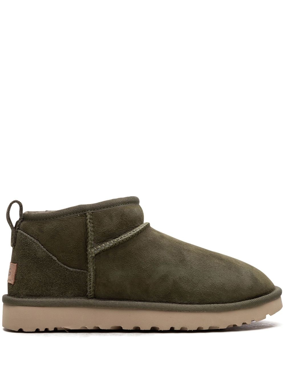 UGG Classic Ultra Mini "Burnt Olive" Stiefel - Grün von UGG