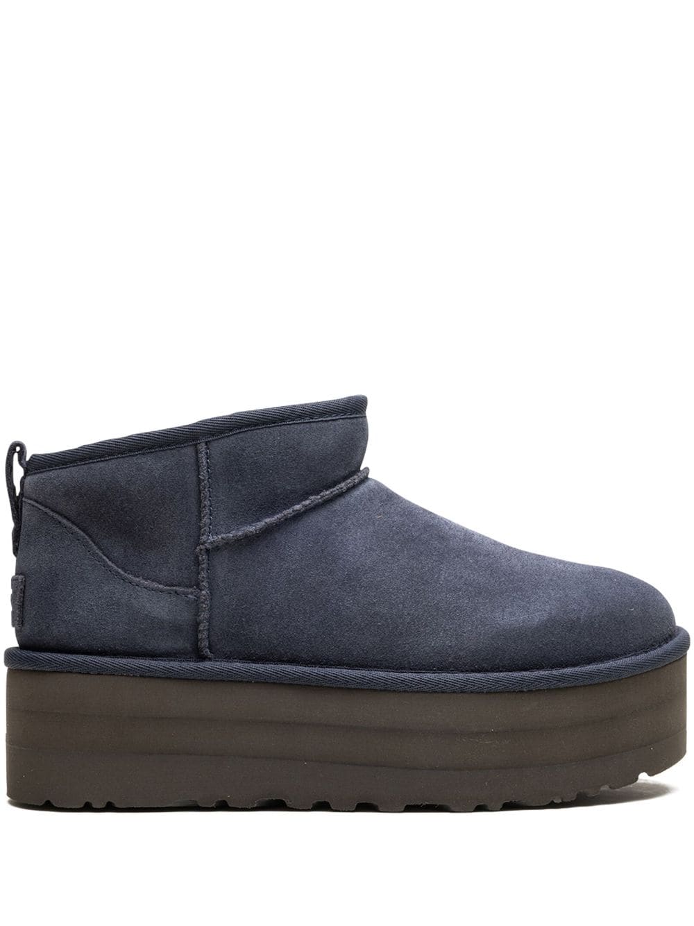 UGG Classic Ultra Mini Plateau-Stiefel - Blau von UGG