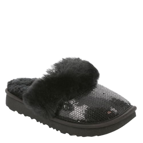 UGG Unisex Kids Cozy II Mirror Ball Hausschuh, Black von UGG