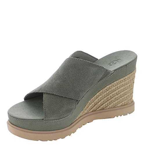 UGG Damen Abbot Slide Sandale, Moosgrün, 40.5 EU von UGG