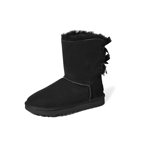 UGG Damen BAILEY BOW II Classic Boot, Black, 41 EU von UGG