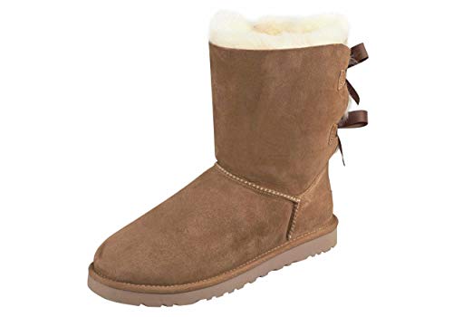 UGG Damen BAILEY BOW II Classic Boot, Chestnut, 42 EU von UGG