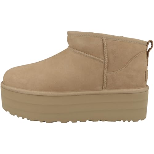 UGG Damen Boots Classic Ultra Mini Platform Beige 41 von UGG