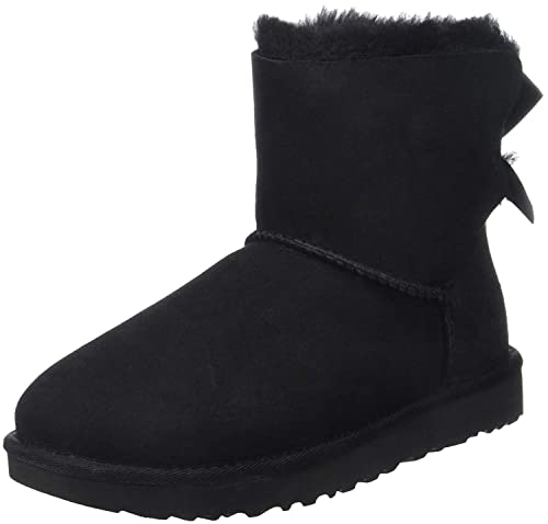 UGG Damen CLASSIC BOOT Mini Bailey Bow Ii Schwarz 42 EU von UGG