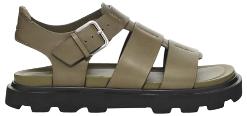 UGG Damen Capitelle Strap Schiebe-Sandalen, Burnt Olive, 37 EU von UGG