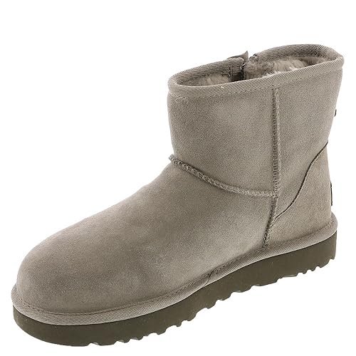 UGG Damen Classic Mini Bailey Zip Stiefel, Chestnut, 37 EU von UGG