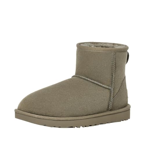 UGG Damen Classic Mini Ii Klassische Stiefel, Moosgrün, 41 EU von UGG