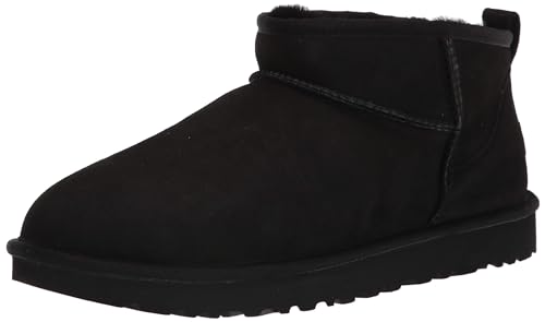 UGG Damen Classic Ultra Mini-Stiefeletten, Schwarz (schwarz), 43 EU von UGG