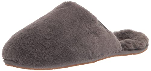 UGG Damen Flauschige Hausschuh, anthrazit, 42 EU Schmal von UGG