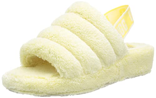 UGG Damen Fluff Yeah Terry Hausschuh, Banana Pudding, 39 EU von UGG