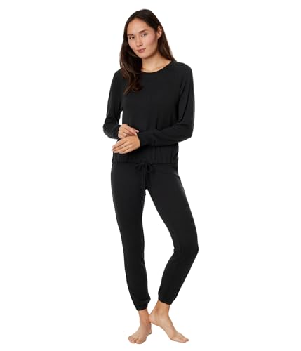 UGG Damen Gable Set Pyjamaset, Schwarz, Large von UGG