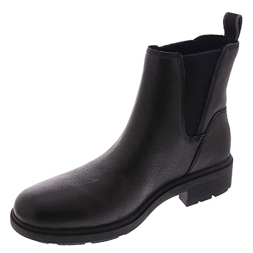 UGG Damen Harrison Chelsea BOOT, Black Leather, 42 EU von UGG