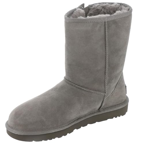 UGG Damen Klassischer kurzer Bailey-Reißverschluss Stiefel, Smoke Plume, 38 EU von UGG