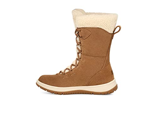 UGG Damen LAKESIDER Tall LACE Stiefel, Chestnut, 36 EU von UGG