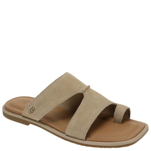 UGG Damen Matira Flache Sandalen, Senfsamen-Wildleder, 38.5 EU von UGG