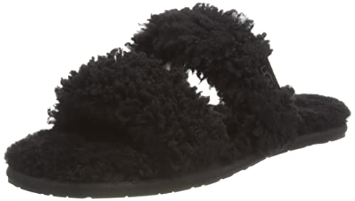 UGG Damen Maxi Curly SCUFFETTA Hausschuh, Black, 37 EU von UGG