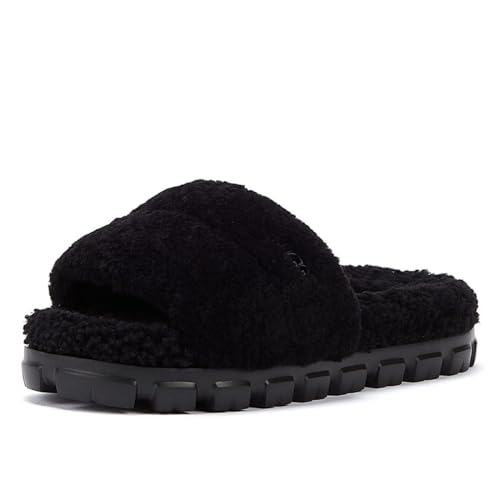 UGG Damen COZETTA Curly Slippers, Black, 38 EU von UGG