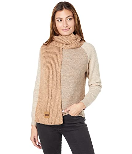 UGG Damen W Chunky Rib Knit Scarf W Grob Gerippter Strickschal, Camel, O/S von UGG