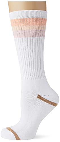 UGG Damen W Clare Crew-Socken mit DREI Streifen, Beachwood Multi, One Size von UGG