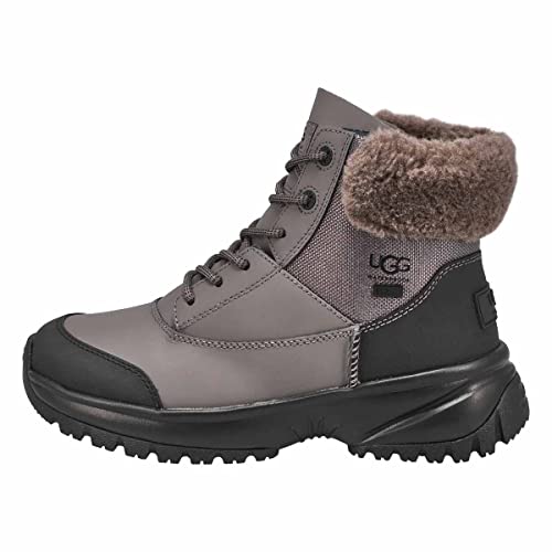 UGG Damen YOSE Fluff V2 Stiefel, Slate, 41 EU von UGG