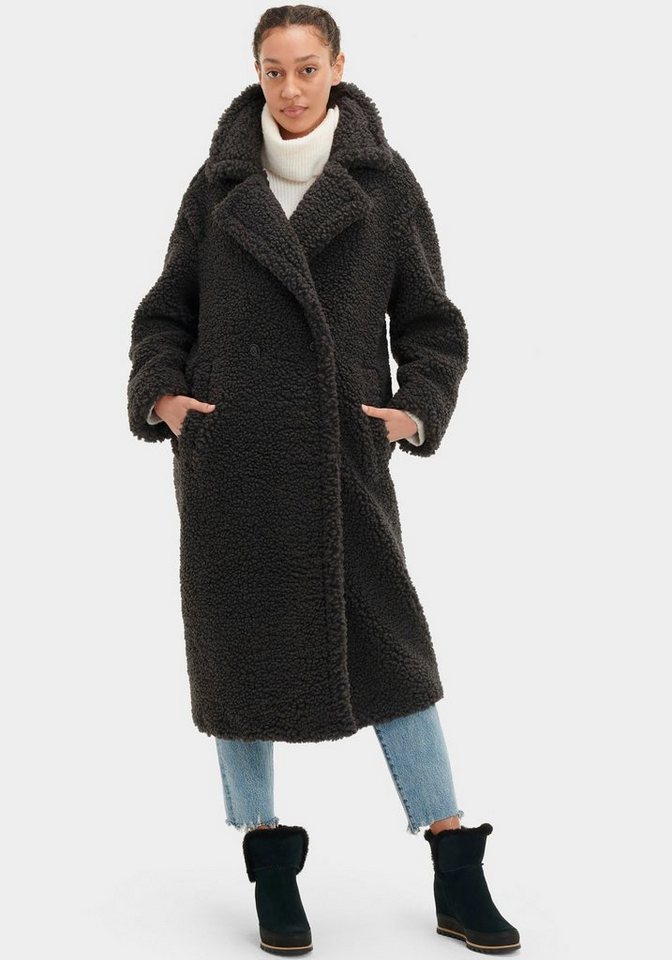 UGG Fellimitatmantel W GERTRUDE LONG TEDDY COAT von UGG