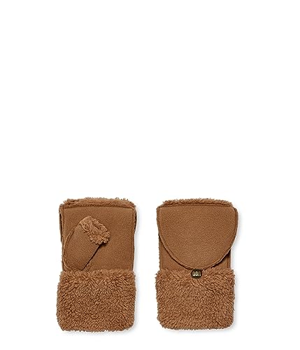 UGG Flip-Fäustling aus recyceltem Fleece, Kastanie, Large/X-Large von UGG