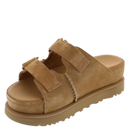 UGG Goldenstar Hi Slide Sandale für Damen, Kastanie, 39 EU von UGG